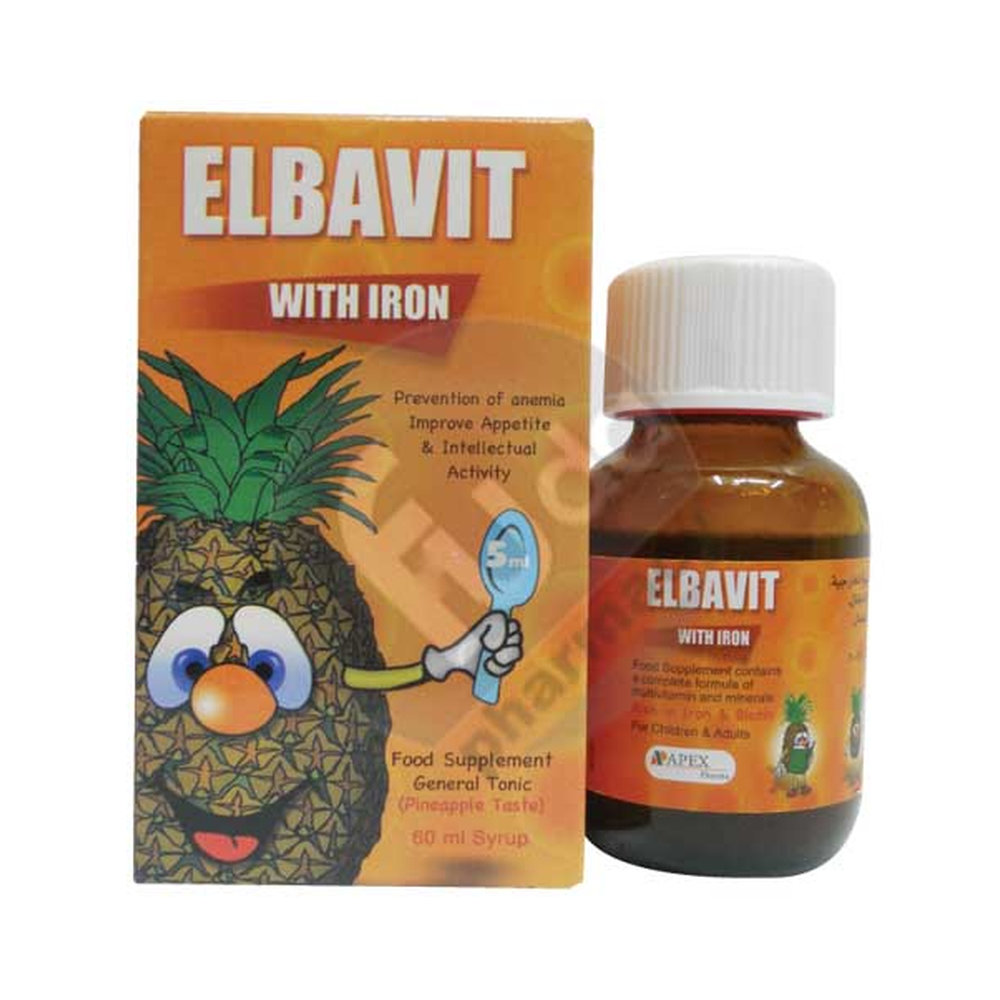 ELBAVIT IRON 60ML SYRUP