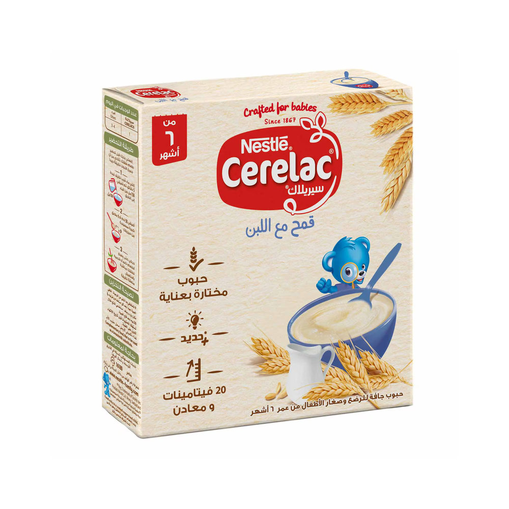 CERELAC WHEAT&MILK 125GM.