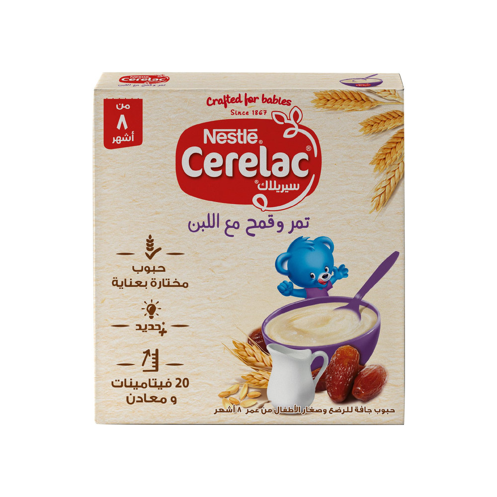 CERELAC DATES&MILK 125GM.
