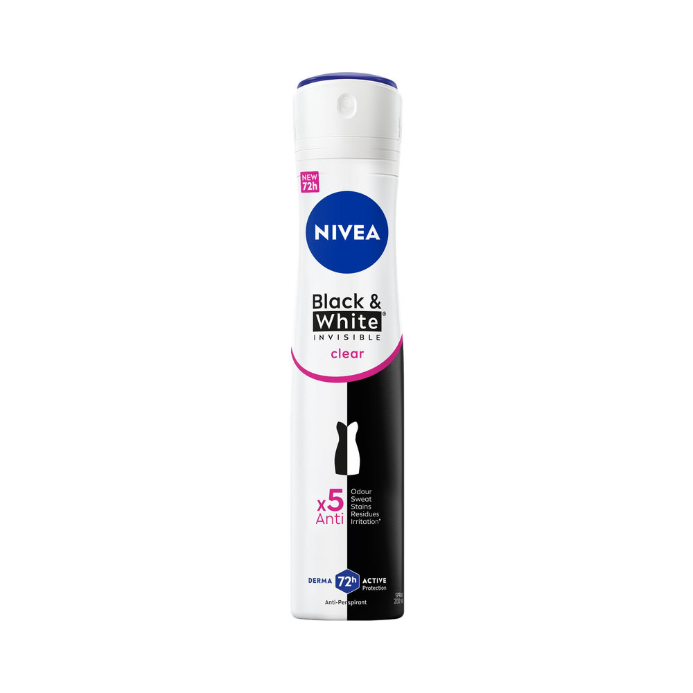 NIVEA WOMEN SPRAY BLACK&WHITE