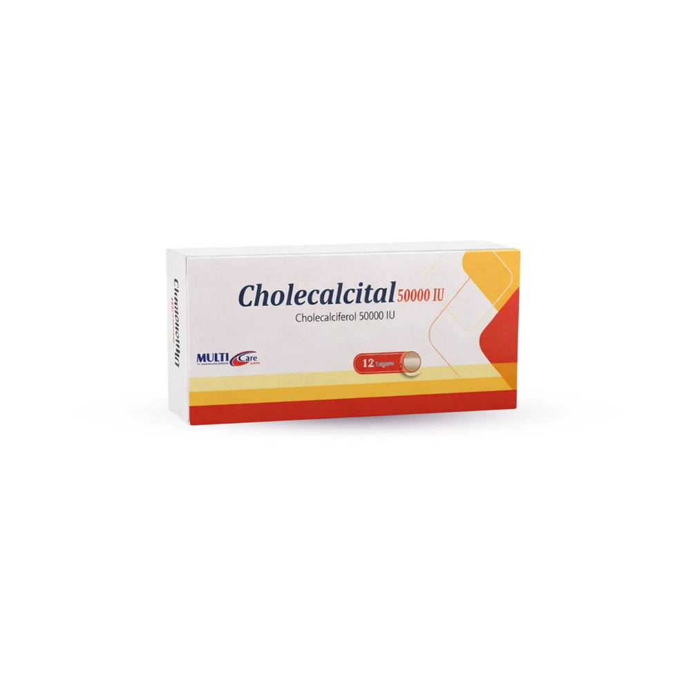 CHOLECALCITAL 50000IU 12TAB