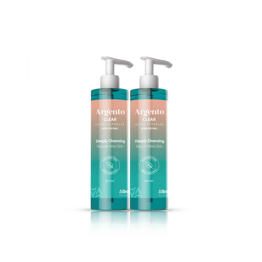 ARGENTO FACIAL CLEANSER 1+1