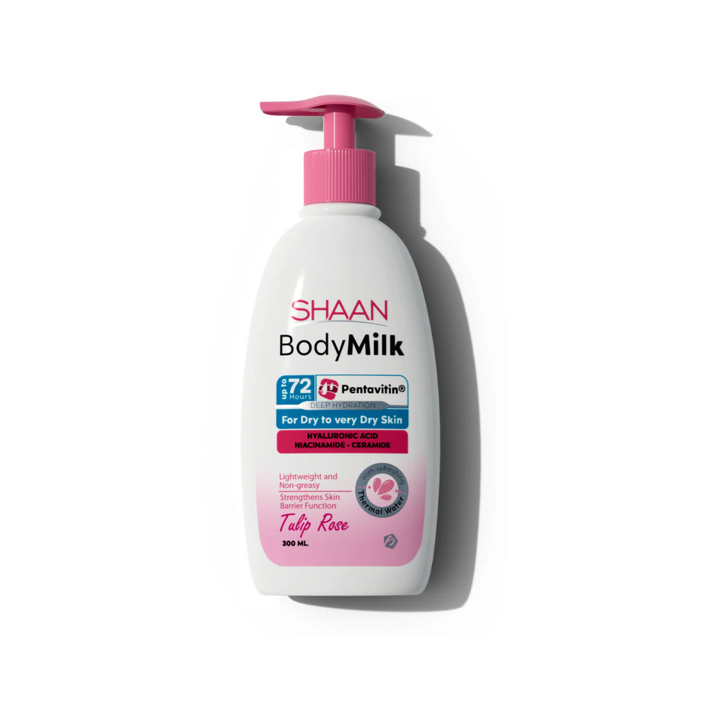 SHAAN BODY MILK TULIP ROSE