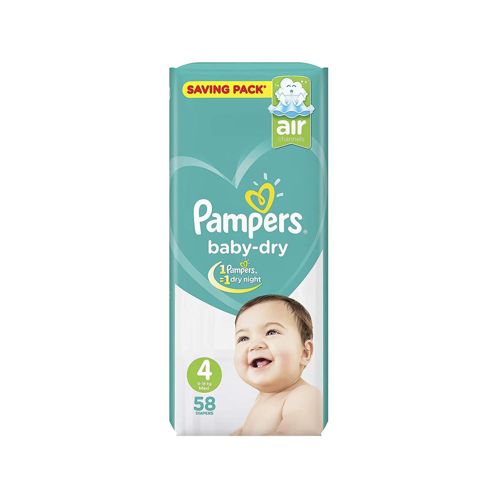 PAMPERS  4 58
