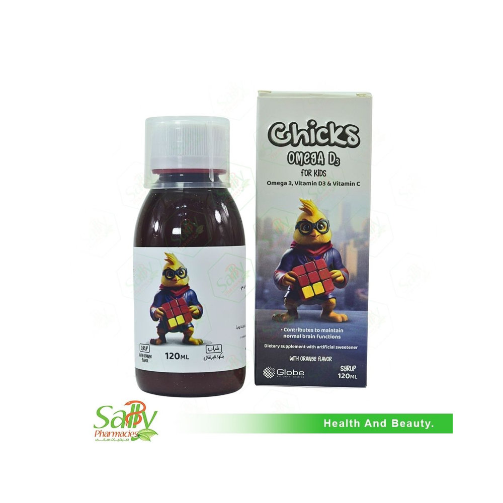 CHICKS OMEGA D SYP 120ML