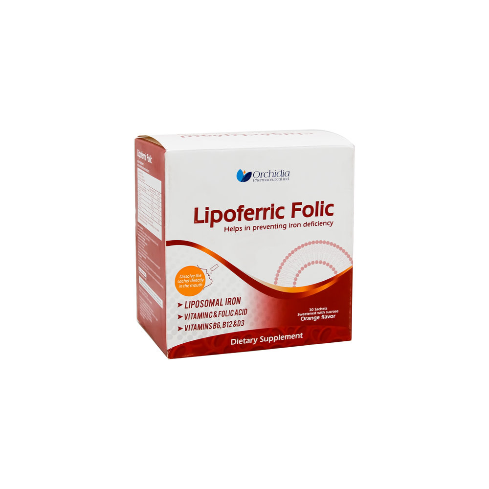 LIPOFERRIC FOLIC 30 SACH