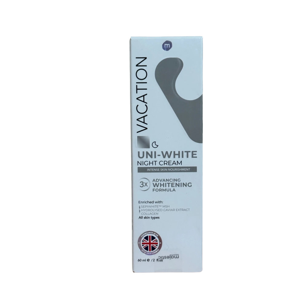 VACATION UNI WHITE NIGHT CREAM 60 ML