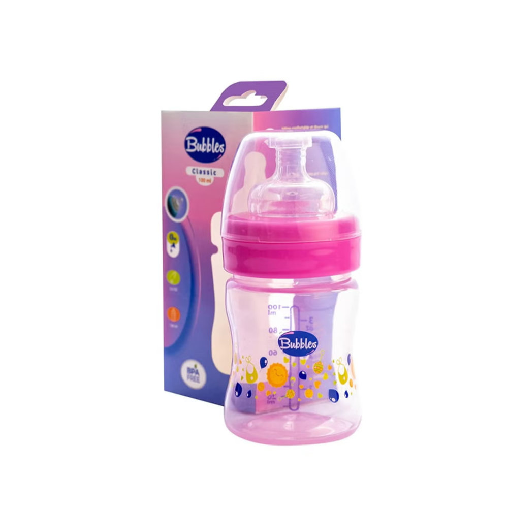 BUBBLES CLASSIC FEEDING BOTTLE 120 ML