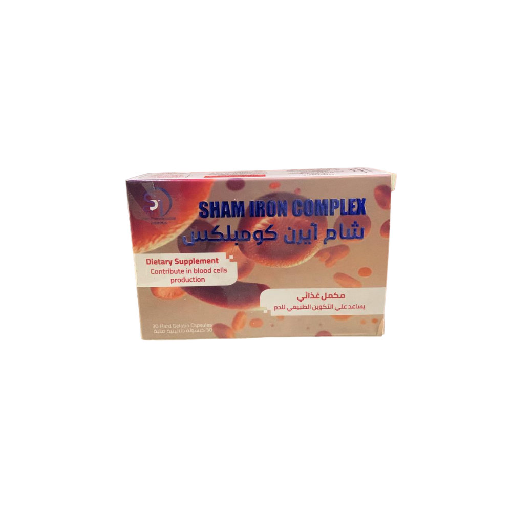 SHAM IRON COMPLEX 30 CAP