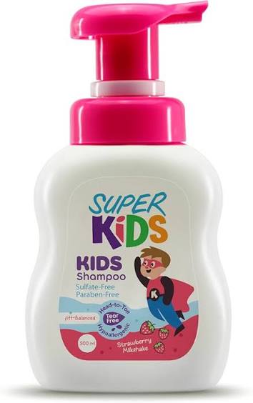 SUPER KIDS SHAMPOO 300 ML STRAWBERRY