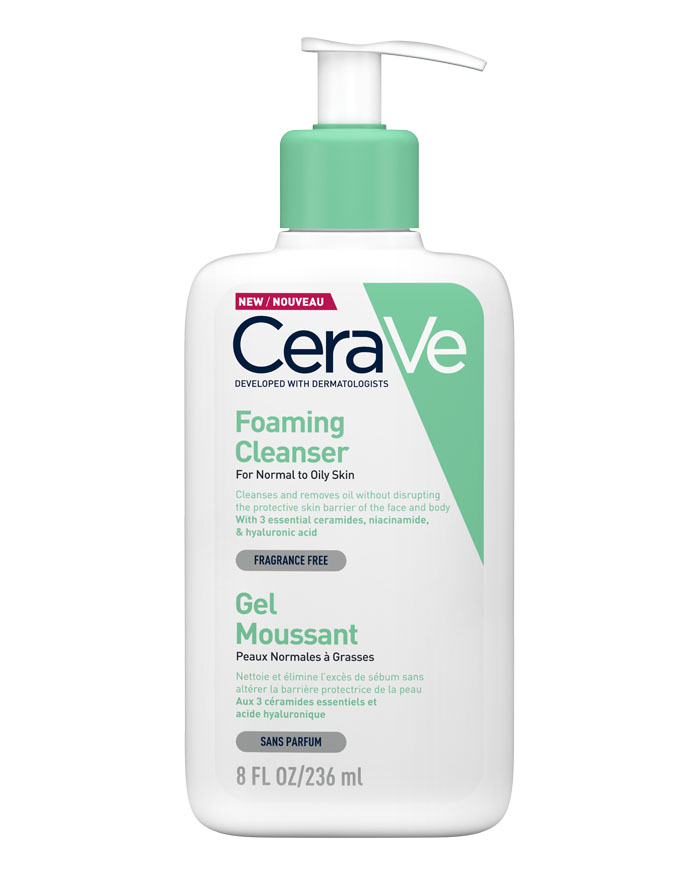 Cerave Foaming Gel Cleanser (for Oily Skin) 236ml